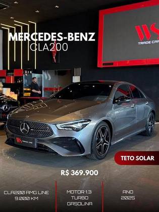 MERCEDES-BENZ CLA 200 1.3 MHEV AMG LINE 7G-DCT MERCEDES-BENZ CLA 200 1.3 MHEV AMG LINE 7G-DCT
